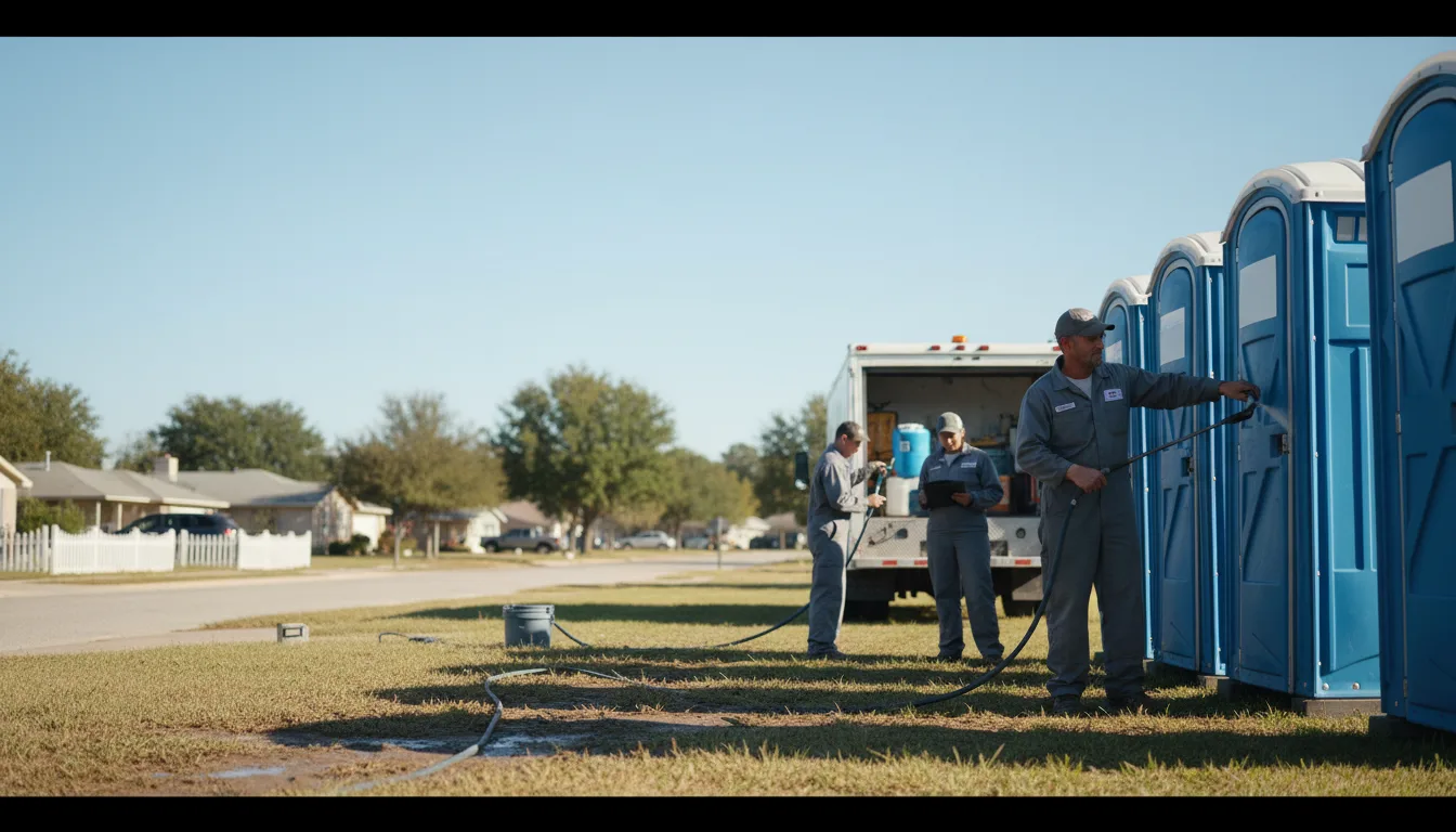 Long-Term Portable Toilet Rental in Brighton, CO near me